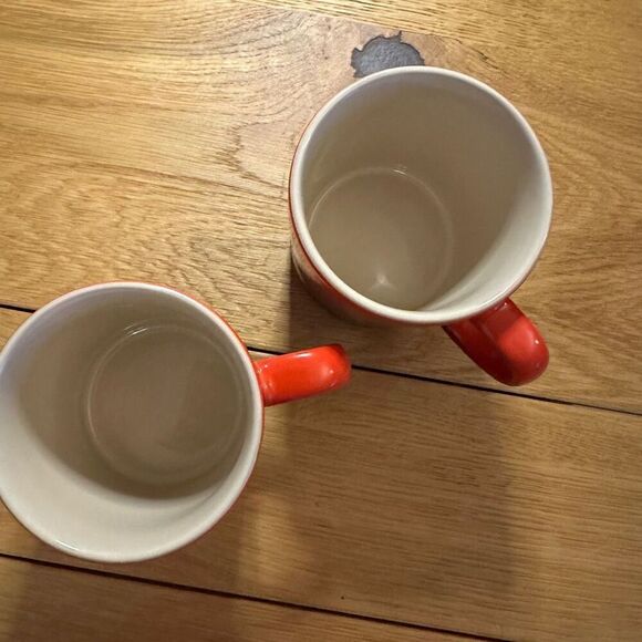 Fiesta mug set cherry flame orange 12oz - Picture 2 of 7